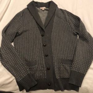Shawl collar cardigan
